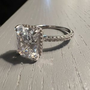 925 Sterling Silver- Crushed Ice ring